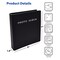 Better Office Products Hard Cover Mini Photo Binder, 2-Ring, Holds 36-4x6 Photos, Clear Heavyweight Pocket Sleeves 32112 - alternate 4